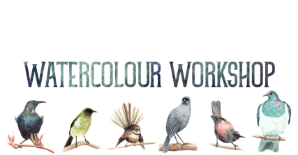 Te Wāhi Toi - Watercolour Workshop - Bird Nerd